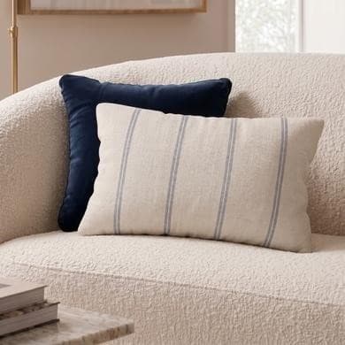 Payton Stripe Chenille Cushion