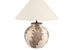 Antique Table Lamp | Brown