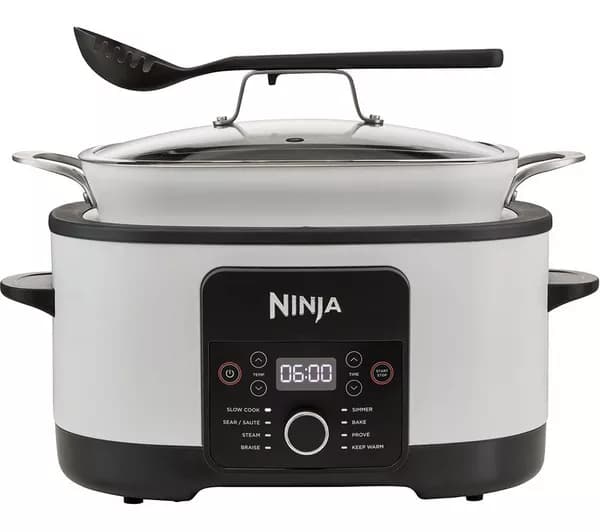NINJA Foodi PossibleCooker MC1001UKWH 8-in-1 Slow Cooker - White
