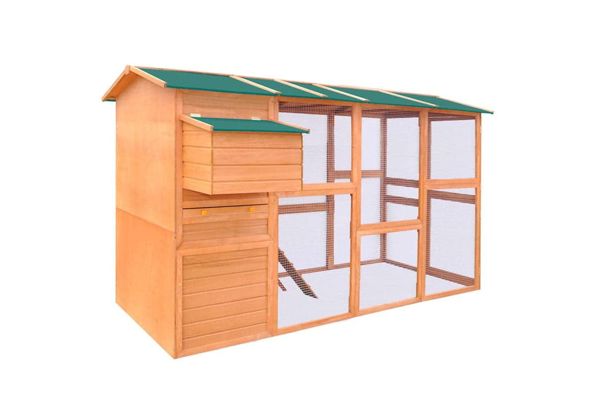 vidaXL 170411 Chicken Coop Wood 295x163x170cm