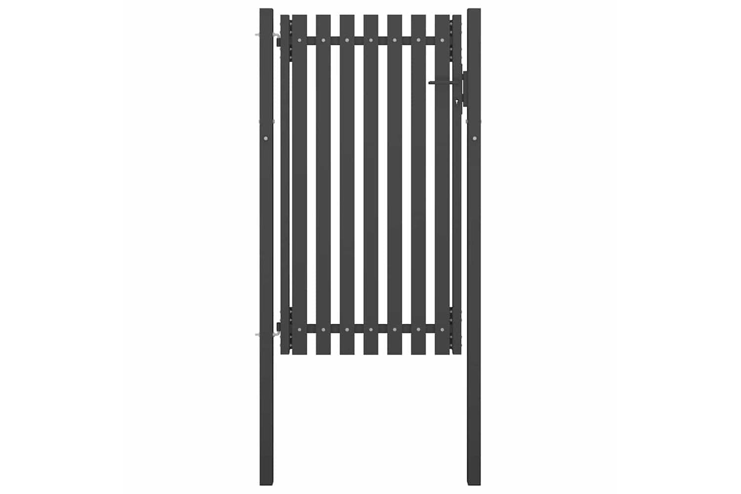 Vidaxl 146331 Garden Fence Gate Steel 1x2.25 M Anthracite