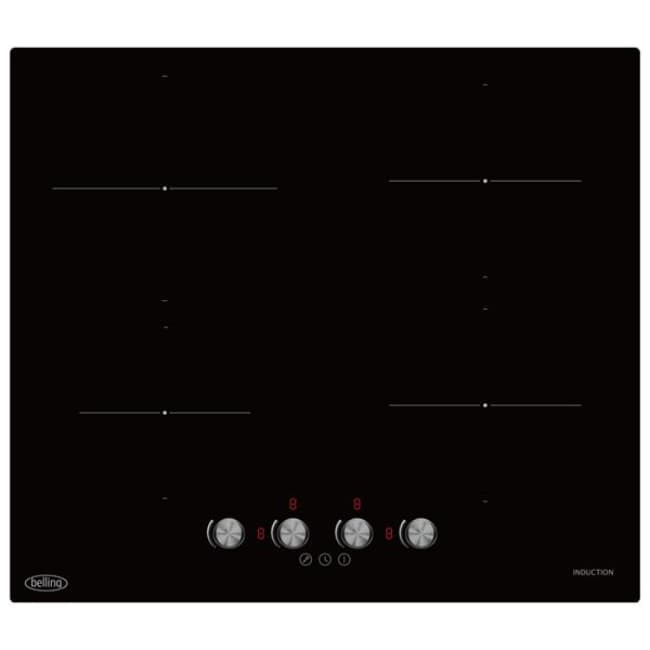 Belling 60cm 4 Zone Induction Hob | BRIH60BK