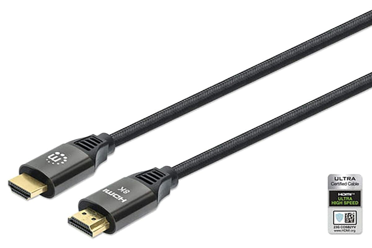 Manhattan 8K Ultra High Speed HDMI Cable with Ethernet
