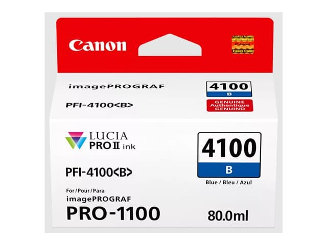 CANON - PFI-4100 B - blue - original - ink tank