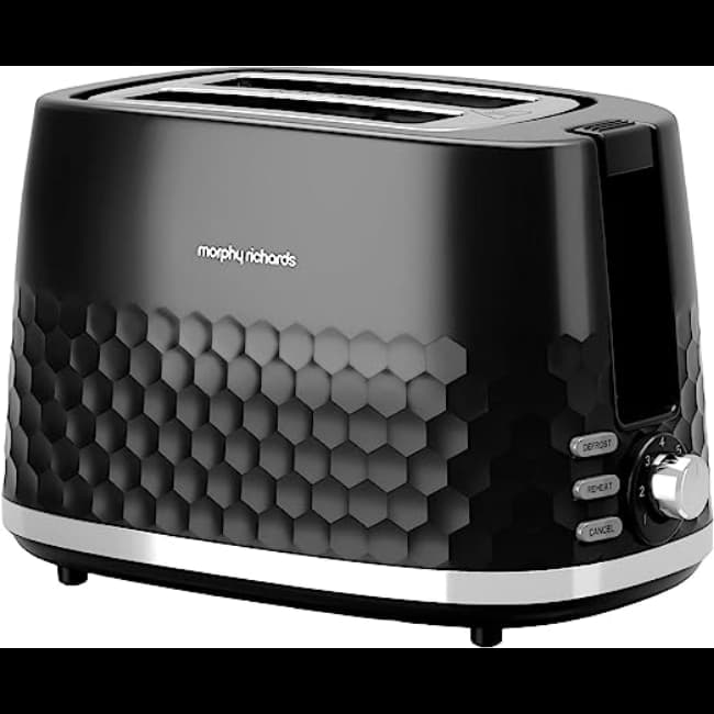 Morphy Richards Hive 2-Slice Toaster - Black | 220031