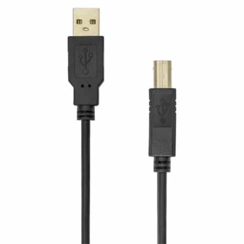Sbox 3M USB-A To USB-B Cable - Black | USB-1013/R