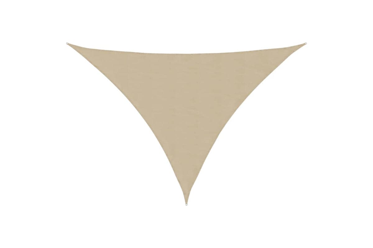 Vidaxl 135184 Sunshade Sail Oxford Fabric Triangular 4x5x6.4 M Beige