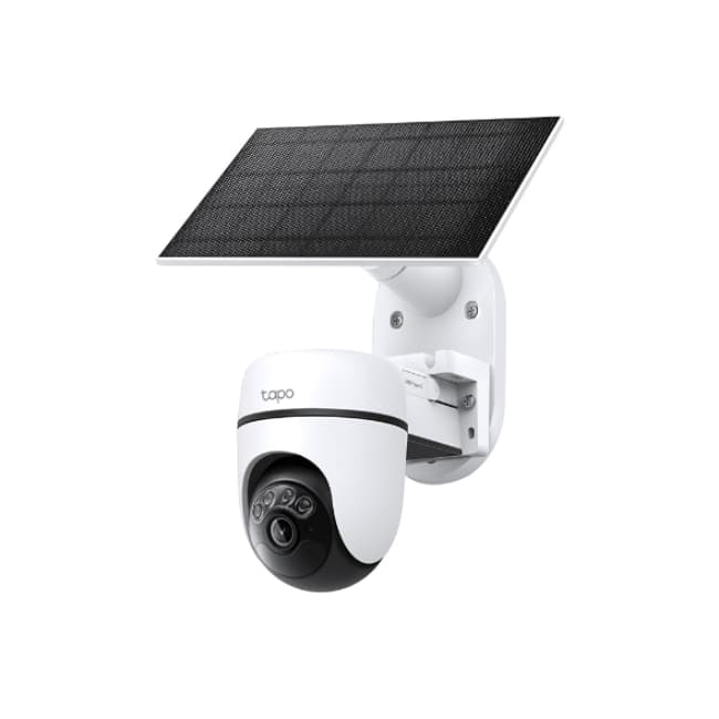 Tapo C610 2k Solar Security Camera Kit Pan / Tilt - White | TAPO-C610KIT