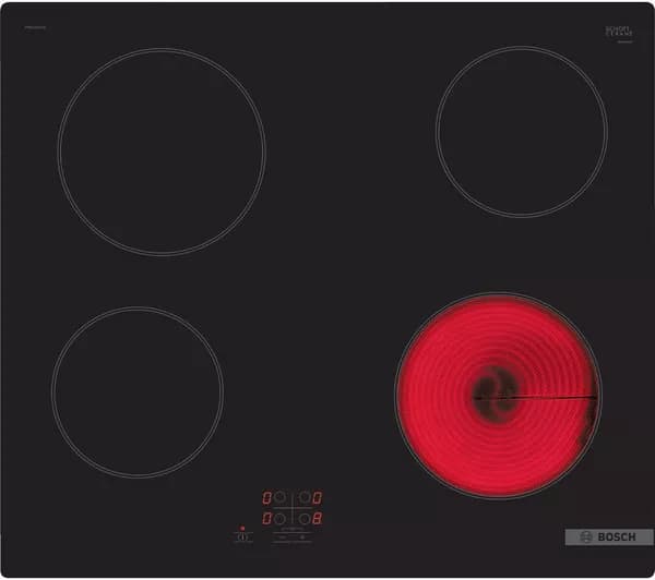 BOSCH Series 2 PKE61RAA8B 59 cm Electric Ceramic Hob - Black