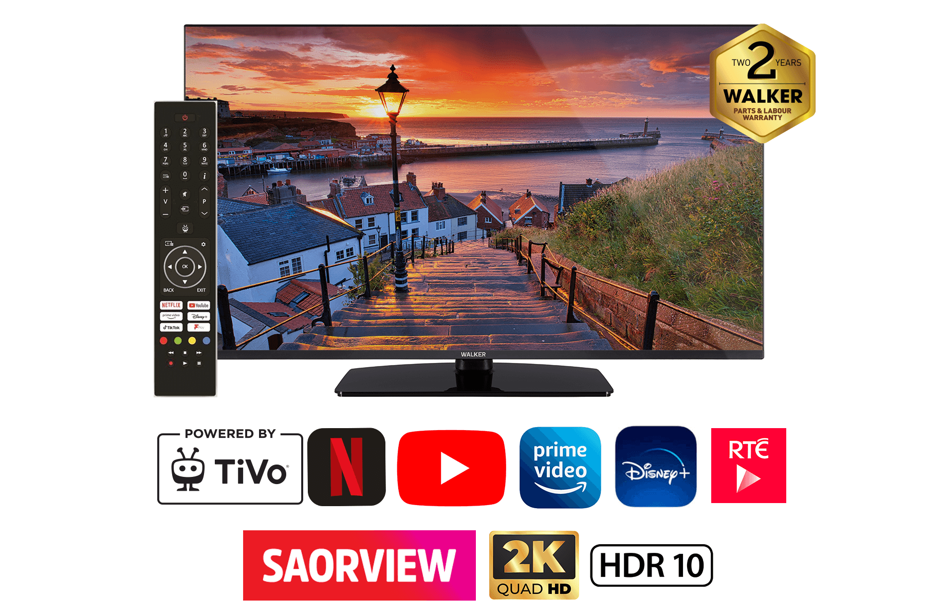 WALKER            40" SMART 1080P LED HDTV