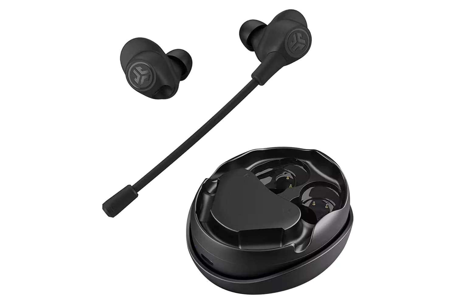 JLab Work Buds Wireless Earbuds with Boom Mic