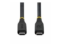 STARTECH.COM - StarTech - USB cable - USB-C (M) to USB-C (M) - USB4 / Thunderbolt / DisplayPort 2.1 - 5 A - 1 m - passive, up to 40 Gbps data transfer rate, USB Power Delivery (240W), 8K60Hz support, 4K240Hz support, Power Delivery 3.1 support, extended power range (EPR