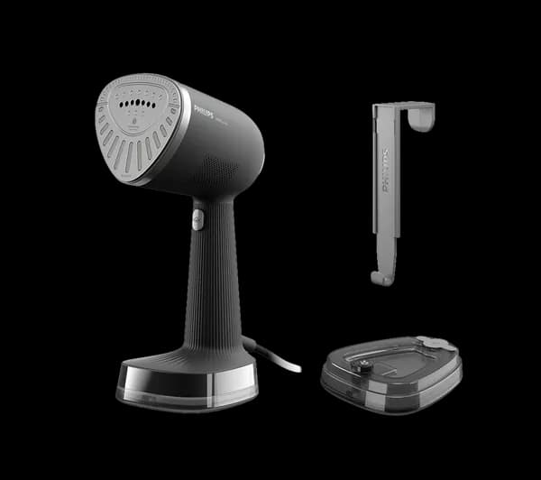 PHILIPS AirStretch 8000 Series STH8040/80 Handheld Clothes Steamer - Charcoal Grey