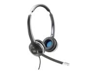 CISCO - 532 Wired Dual - Headset - on-ear - wired - for IP Phone 6841, 6851, 7821, 7841, 7861, 8811, 8841, 8845, 8851, 8861, 8865, 8865NR