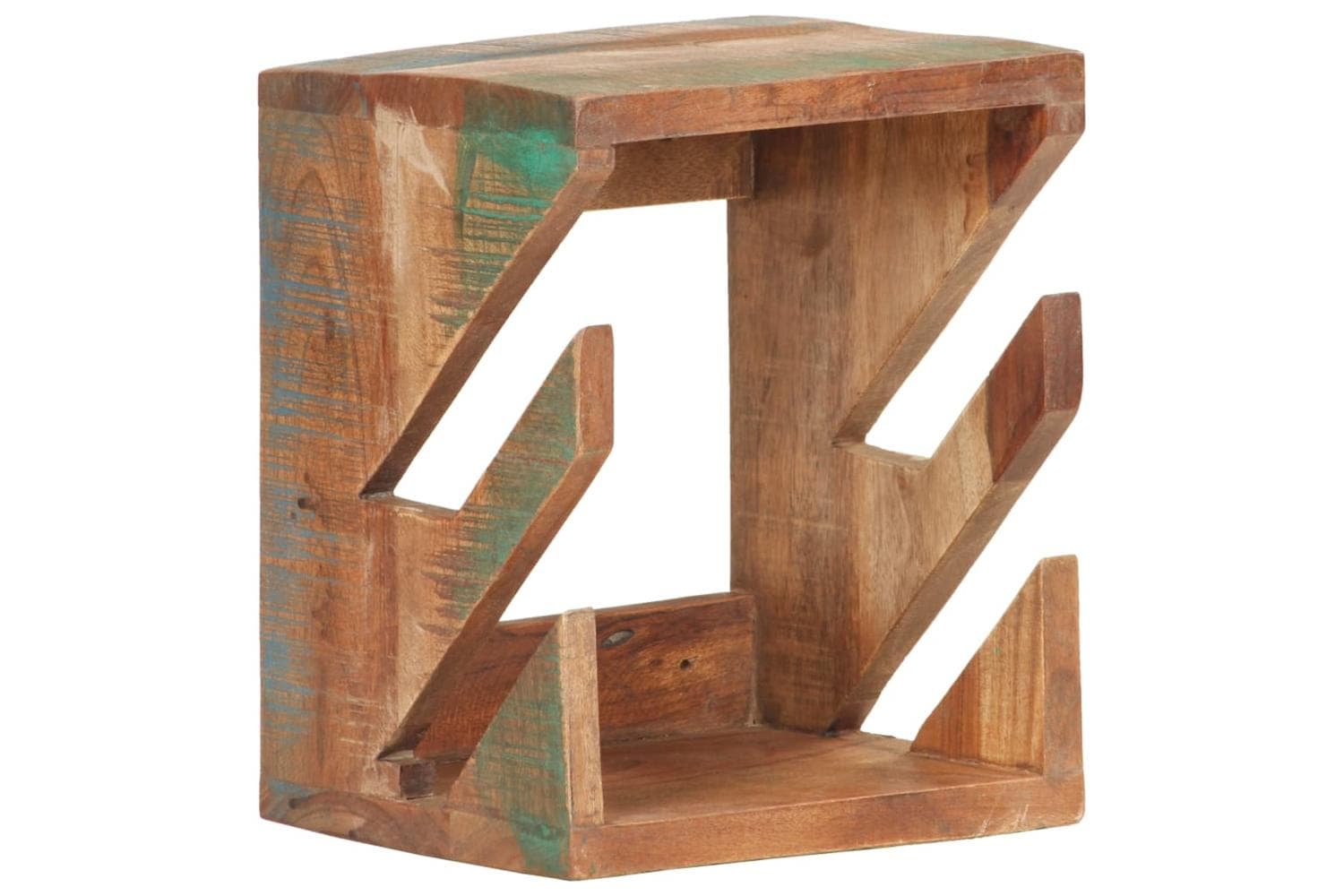 vidaXL 320481 Wall Mounted Skateboard Holder 25x20x30cm Solid Reclaimed Wood