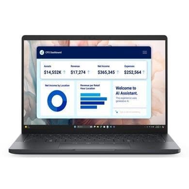 Refurbished Dell 13 Premium Intel Core Ultra 5 16GB RAM 512GB SSD 13.3 Inch Windows 11 Pro Laptop