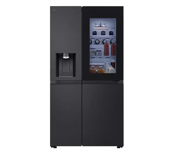 LG Fit & Max GSXE80EVBE American Style Smart Fridge Freezer – Essence Black Steel