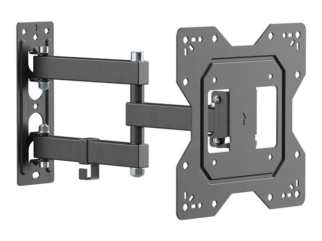 VISION - VFM-WA2X2/3 - Mounting kit (wall plate, VESA adapter, articulating arm) - adjustable arm - for LCD display - cold-rolled steel - black - screen size: 20"-50"