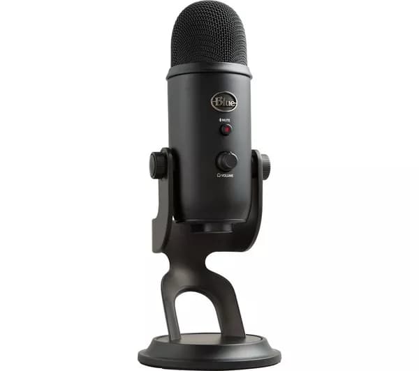 BLUESNOWBA BLUE SNOWBALL USB Streaming Microphone - Blackout