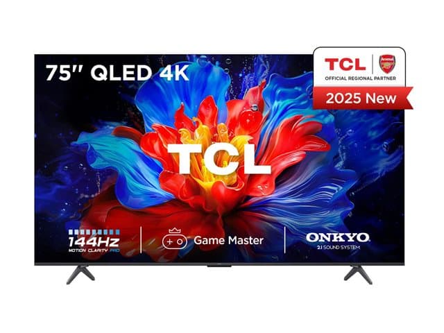 TCL - 75P8K-UK P8K-UK Series - 75" LED-backlit LCD TV - QLED - 4K