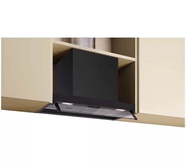 NEFF N50 D95XCC2S0B 90 cm Integrated Cooker Hood - Matte Black