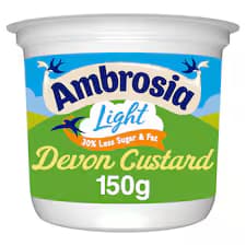 Ambrosia Light Devon Custard 150G