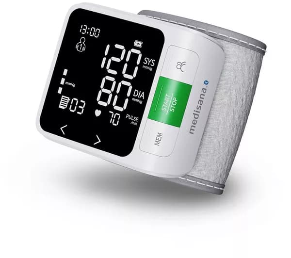 MEDISANA BW 360 Connect Wrist Blood Pressure Monitor - White