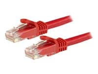 STARTECH.COM - Startech 15m CAT6 Ethernet Cable, 10 Gigabit Snagless RJ45 650MHz 100W PoE Patch Cord, CAT 6 10GbE UTP Network Cable w/Strain Relief, Red, Wiring is UL Certified/TIA - Category 6 - 24AWG (N6PATC15MRD) - patch cable - 15 m - red