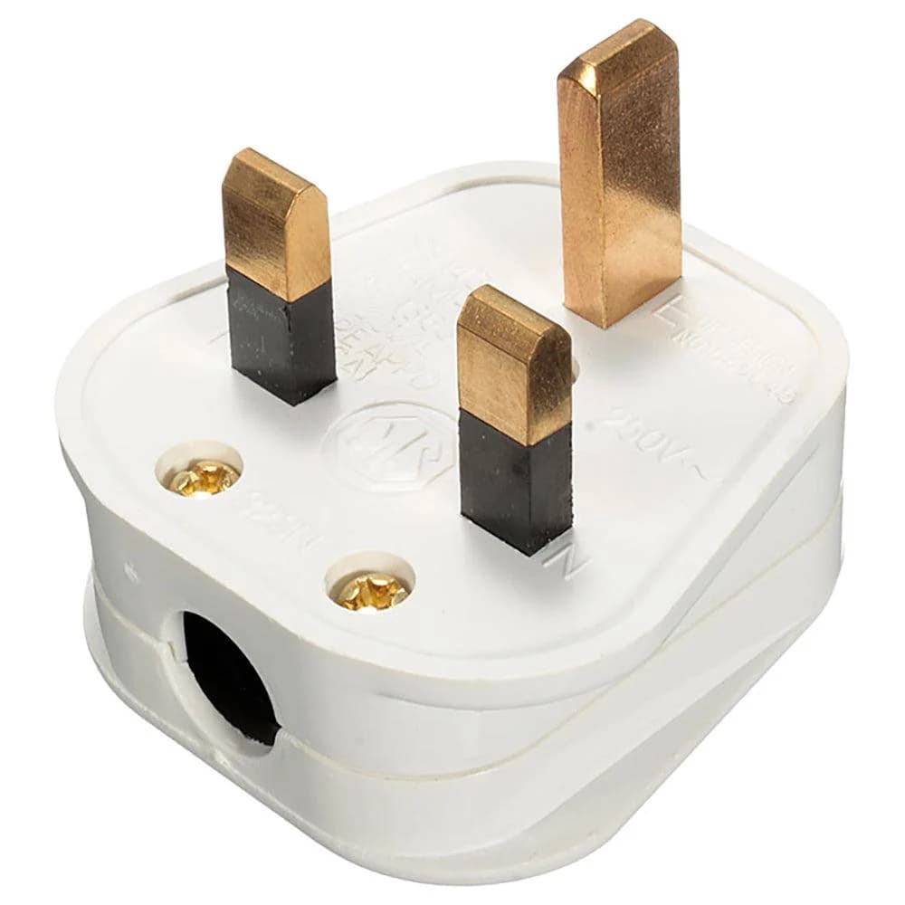 13 Amp Plug Adapters - White | 979086