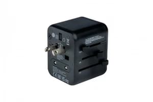 Verbatim Universal Travel Adapter Plug with 2 x USB-A Ports