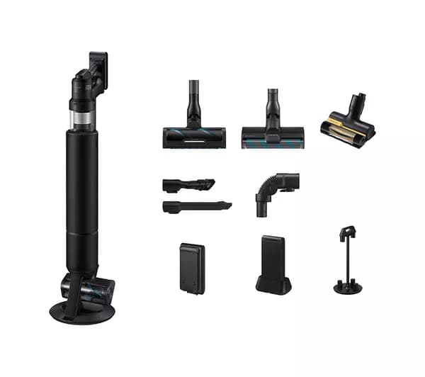 SAMSUNG Bespoke AI Jet Ultra Max 400W Suction Power VS90F40DEK/EU Cordless Vacuum Cleaner with AI Cleaning - Satin Black
