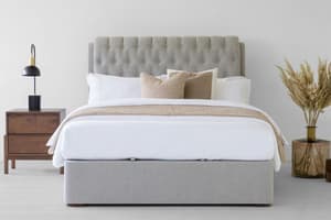 Duval Regency Ottoman Bed | Double | 4ft6 | Oyster