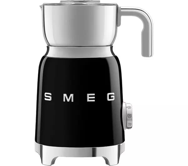 SMEG MFF11BLUK Electric Milk Frother - Black