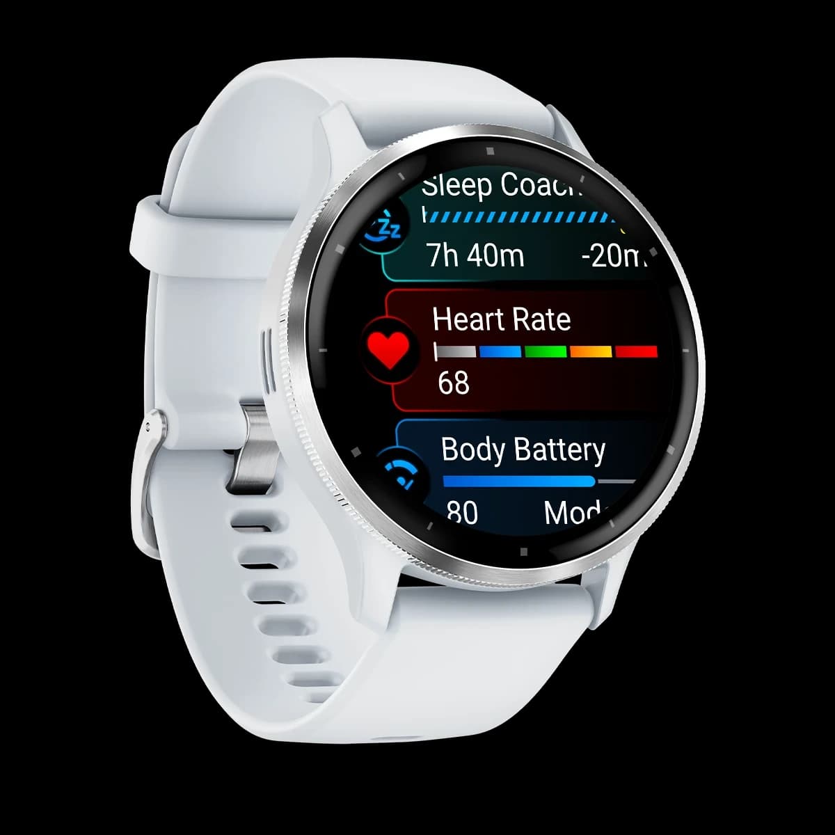 Garmin 010-02784-00 Venu 3 Silver/White 45mm – Silver