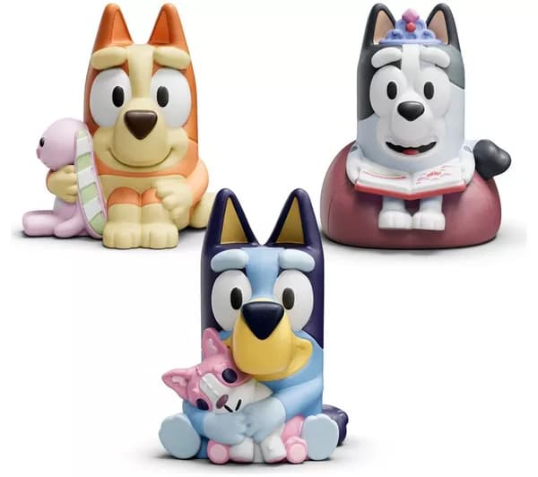 TONIES Bluey Audio Figure Multipack - Bluey, Bingo, Muffin