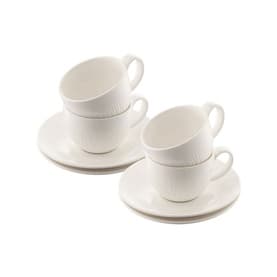 Erne Teacup & Saucers Set of Four