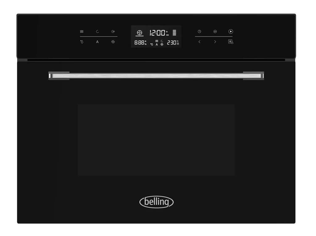 Belling 45L Built-In Combi Microwave - Black | BIMC45BK