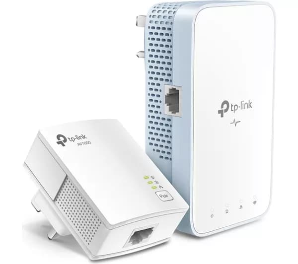 TP-LINK TL-WPA7517 AV1000 WiFi Powerline Adapter Kit - Twin Pack