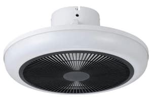 Eglo | Sayulita Ceiling Light with Fan | White/Black