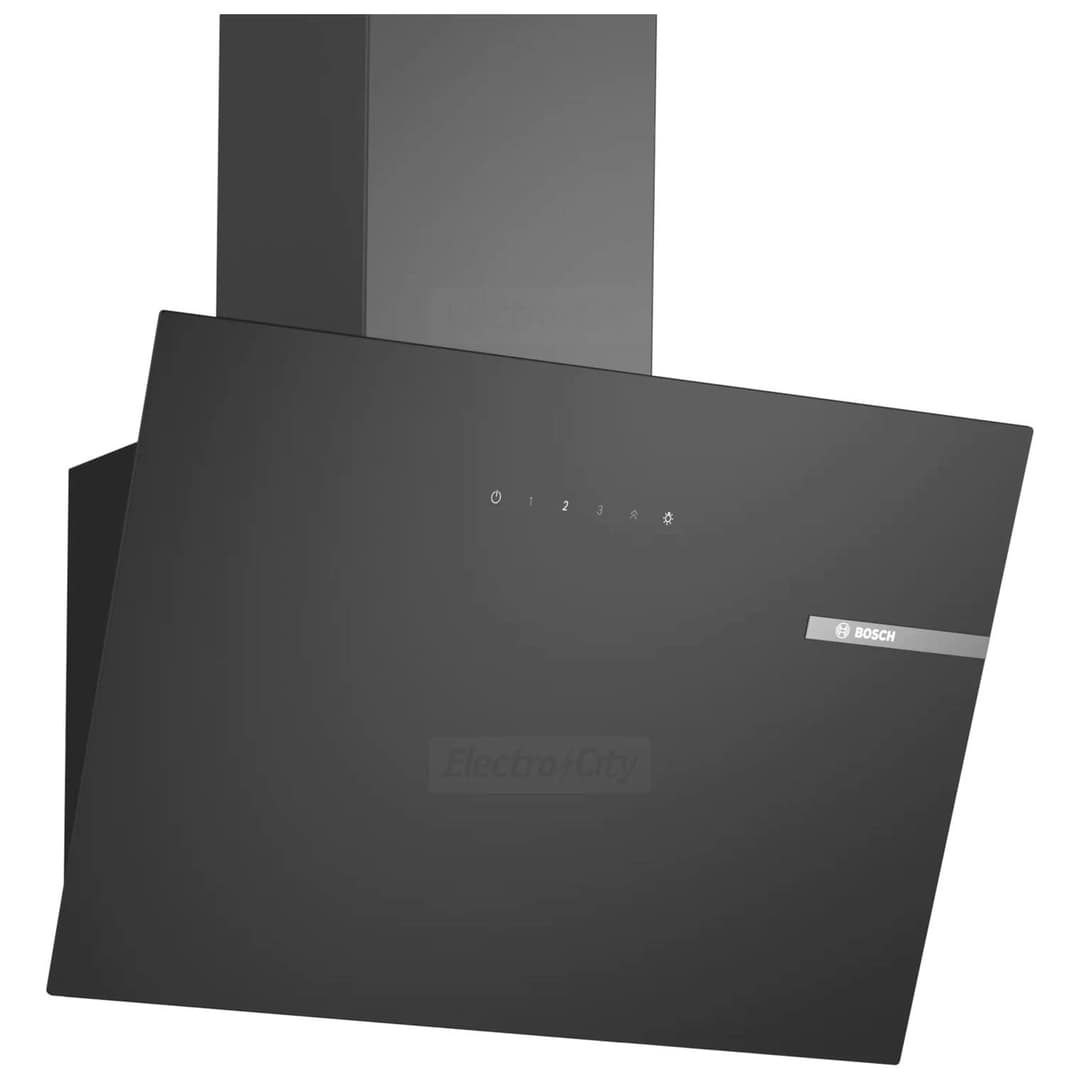 Bosch Series 2 Wall-Mounted 60cm Cooker Hood | Black Glass