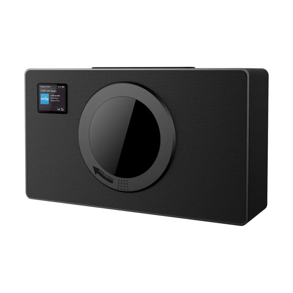 Oakcastle All in One Micro Bluetooth HiFi System - Black | 1000003121