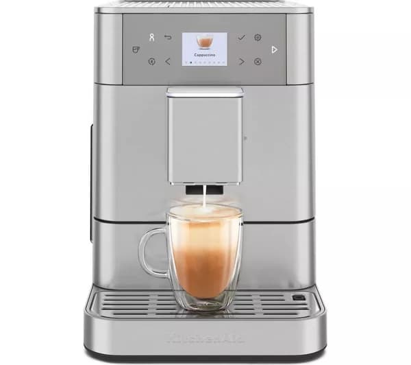 KITCHENAID KF6 5KES8556BSX Bean to Cup Coffee Machine - Stainless Steel