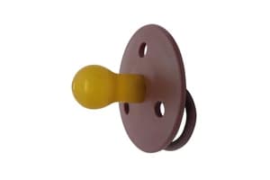 Mininor Round  Latex Soother | 0m+ | Purple