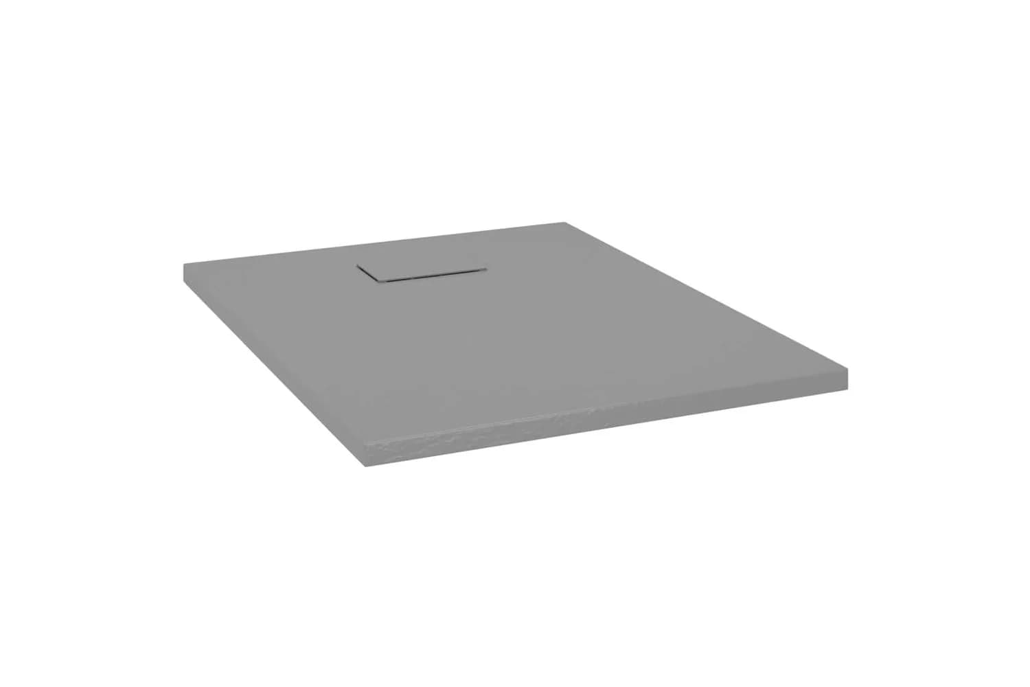 vidaXL 148931 Shower Base Tray Smc Grey 90x70cm