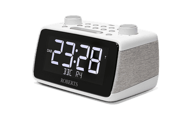 Roberts Ortus 4 Clock Radio - White | ORTUS4W