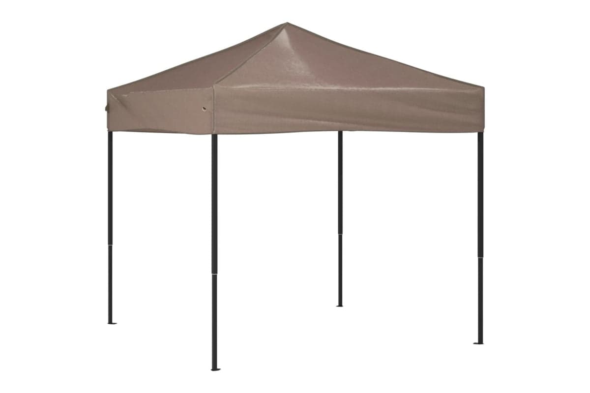Vidaxl 93498 Folding Party Tent Taupe 2x2 M