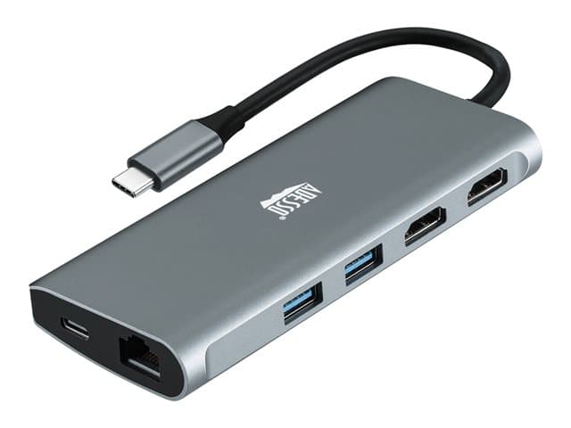 Adesso - docking station - USB-C - 2 x HDMI - 1GbE - TAA Compliant