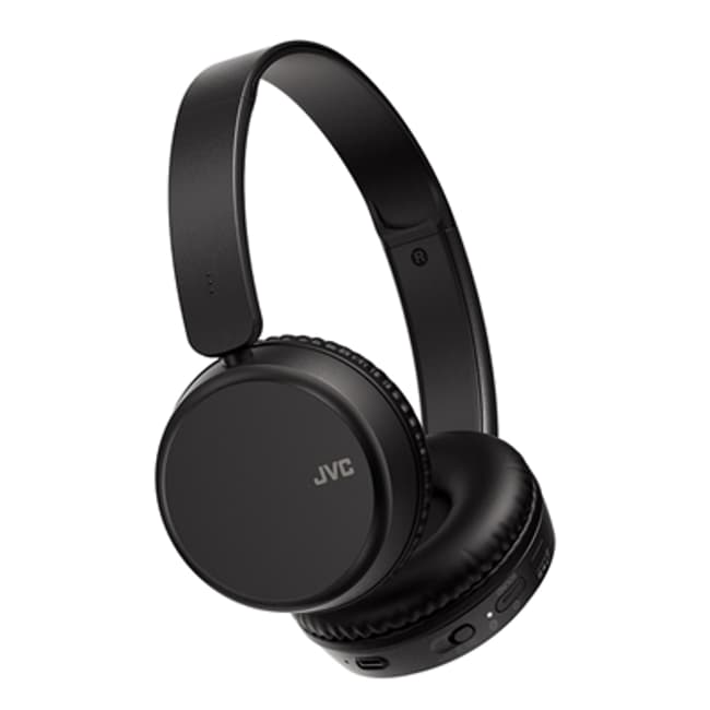 JVC Deep Bass On-Ear Wireless Headphones - Carbon Black | HAS36WB