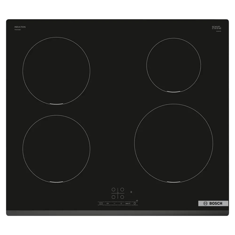 Bosch Series 4 60CM 4 Zone Induction Hob - Black | PIE631BB5E
