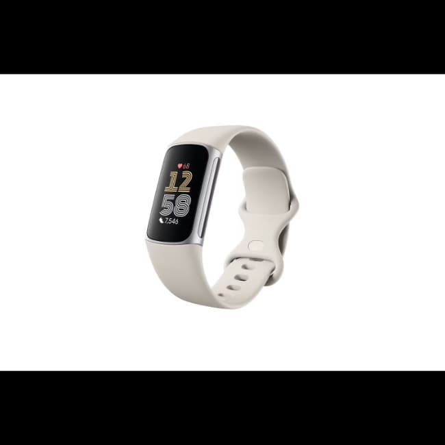 Fitbit Charge 6 Fitness Tracker - Porcelain | 79-GA05185-GB